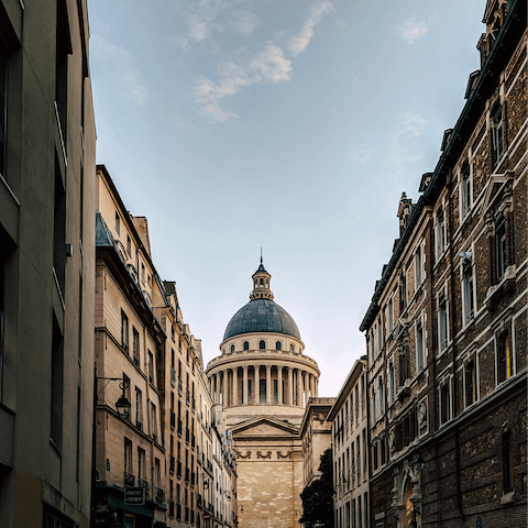 Visit Paris's majestic Pantheon and indulge in local history