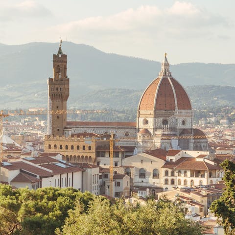 Feel inspired by the artistic beauty of Florence 