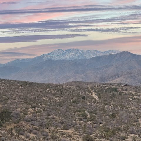 Hike up the Coxcomb Mountains, an hour and half away by car