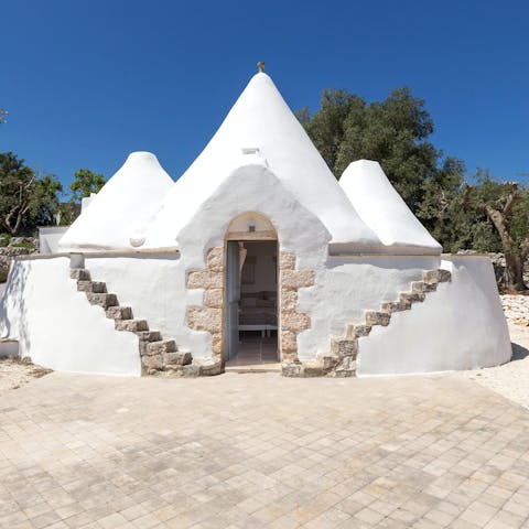Experience staying in a traditional Pugliese trullo 