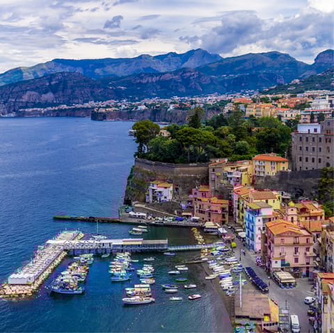 Make the 7-kilometre drive to nearby Sorrento