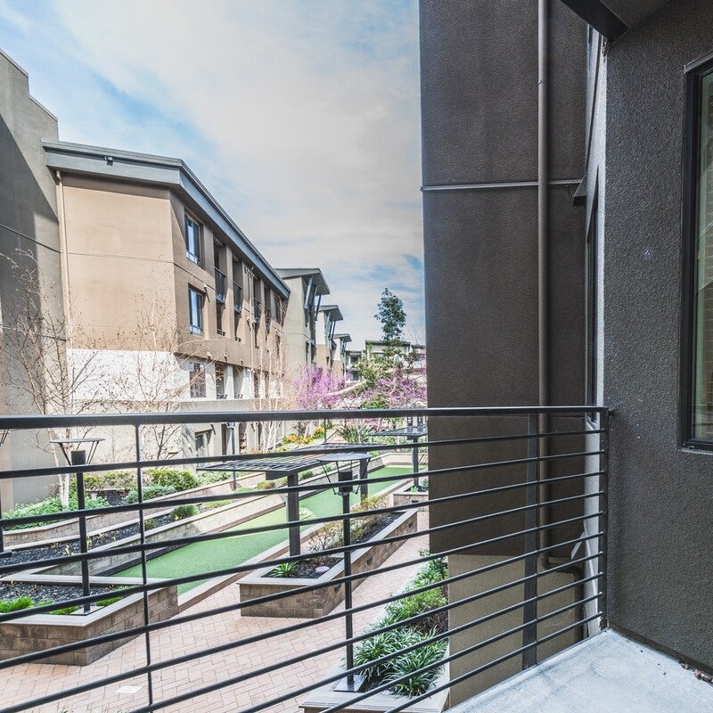 Sip your morning coffee on your private balcony