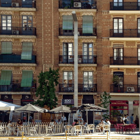 Head to the upscale neighbourhood of Salamanca for boutique shopping