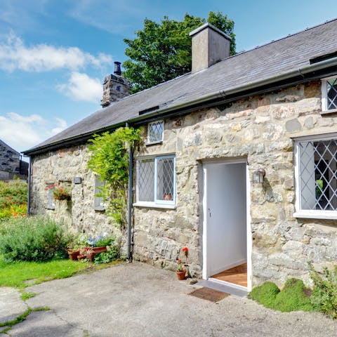 Stay in a 13th century cottage, converted to perfection