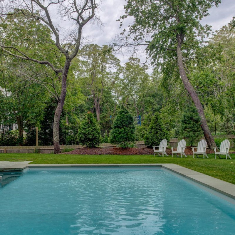 Swim in the heated pool or sunbathe on the lawn