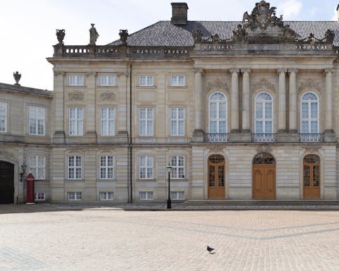 Situated right next to Amalienborg