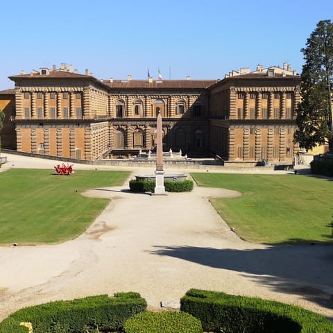 Explore the historic collections at the impressive Pitti Palace