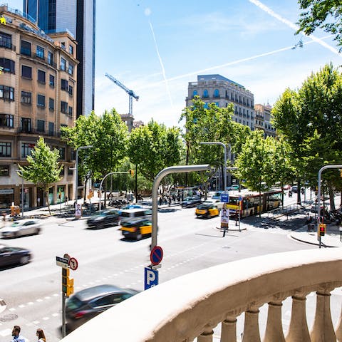 Stay in the buzzing Eixample district of Barcelona