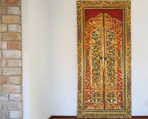 The imported Indonesian Temple Door
