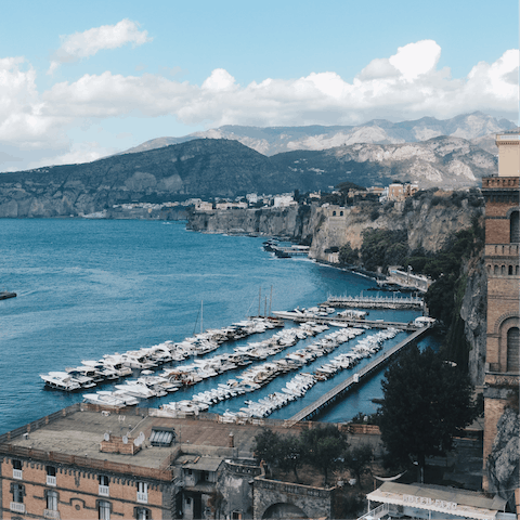 Spend a day exploring Sorrento – just a short drive away