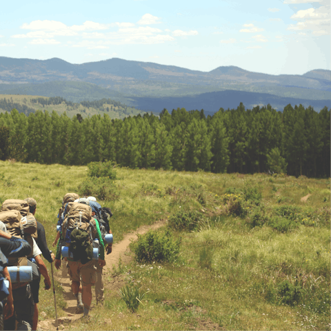 Get your hiking boots on at Lucciola Bella Nature Reserve, minutes away