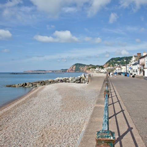 Start your mornings with a gentle amble along the promenade right on your doorstep