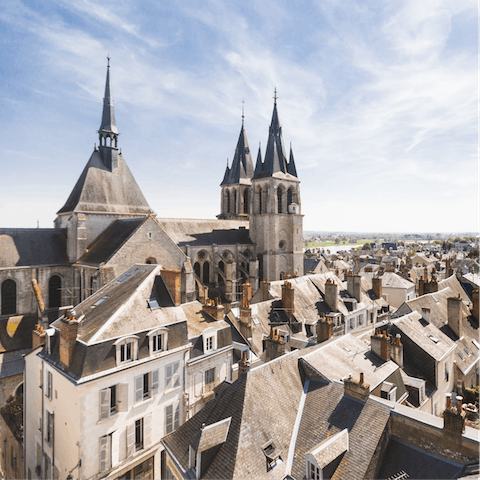 Explore the history of Blois, thirty minutes away by car