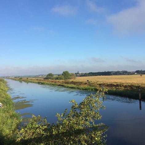 Go for a stroll along the banks of the River Witham, forty-five minutes' walk from your front door