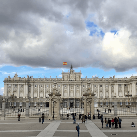 Take a tour of the Royal Palace of Madrid