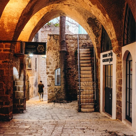 Explore Old Jaffa – the architectural inspiration behind this new building