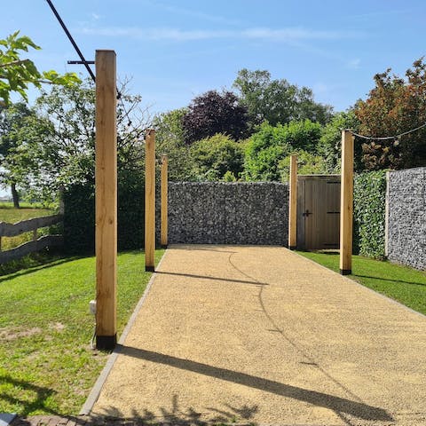 Get competitive on the boules court
