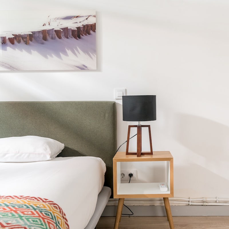 The minimalist bedside lamp