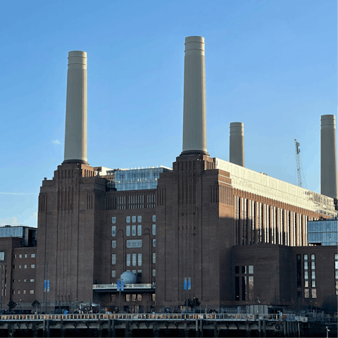 Explore the renovated Battersea Power Station, just a short tube trip away