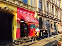Grab a speciality ice cream cone at Vanille & Marille