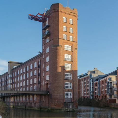 Stay in the converted former Rowntrees Chocolates cocoa warehouse