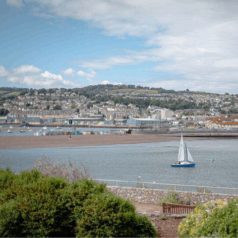 Pop into Torquay for fish and chips – it's a nine-minute drive