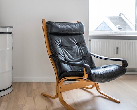 Ingmar Relling's Siesta leather armchair