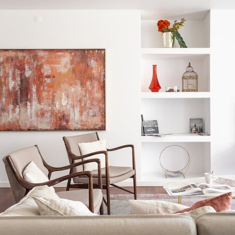 The minimal modern living room