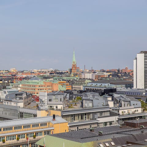 Explore the cobblestone streets and colourful buildings of Sweden's capital city