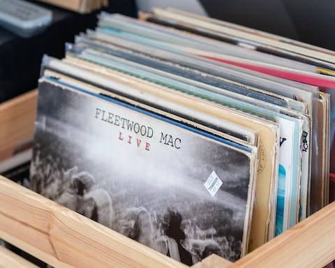 The impressive record collection