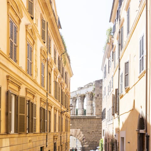 A setting that encapsulates Rome