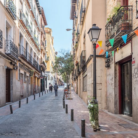 The vibrant Malasaña neighbourhood