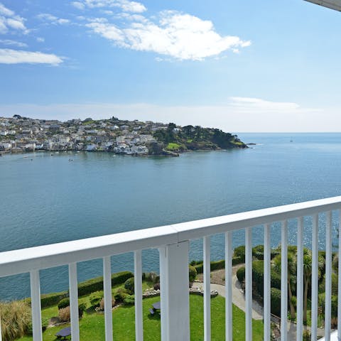 Take in the sweeping views from your balcony