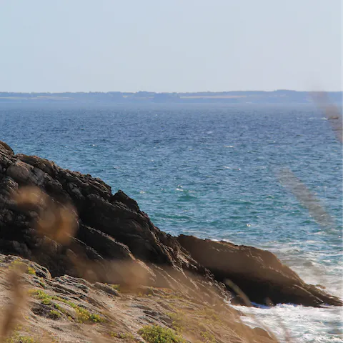 Enjoy a nature walk on Port Maria Beach just a few steps away