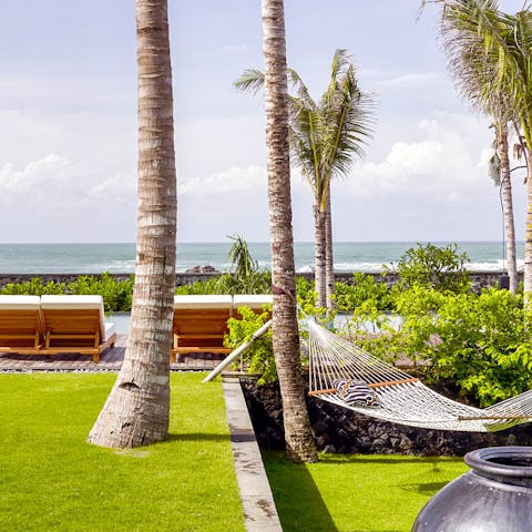 Experience the beauty of Bali from the edge of Nelayan beach