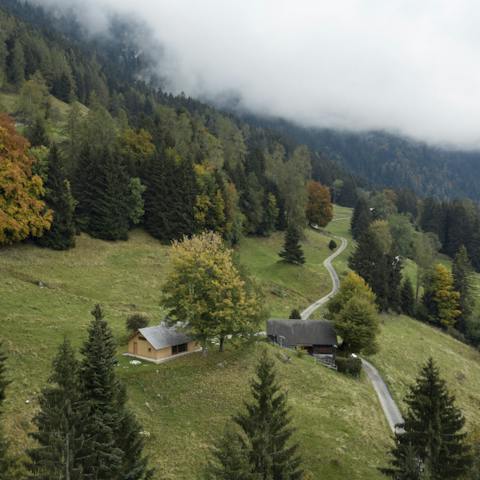 Stay in a secluded, picturesque chalet on the Swiss hillside