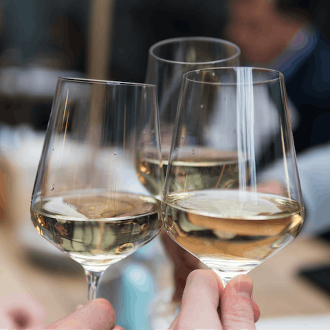 Enjoy a glass of wine in one of Staines' many bars, pubs and restaurants