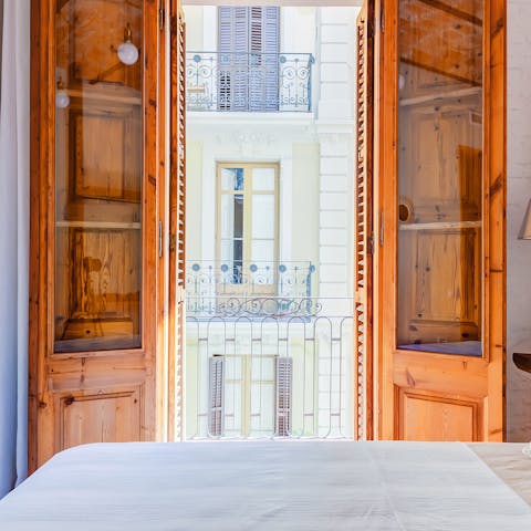 These beautiful French doors