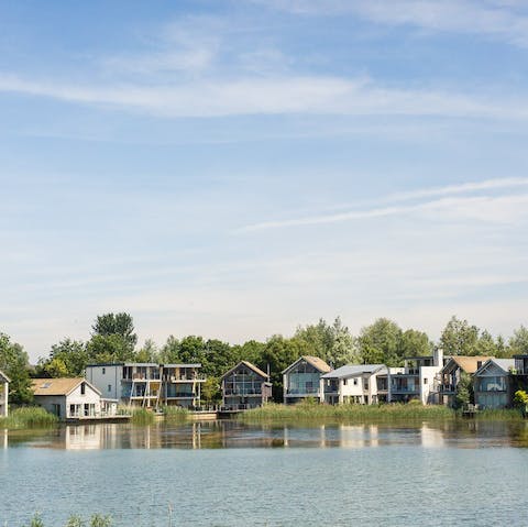 Enjoy lakeside living in complete peace