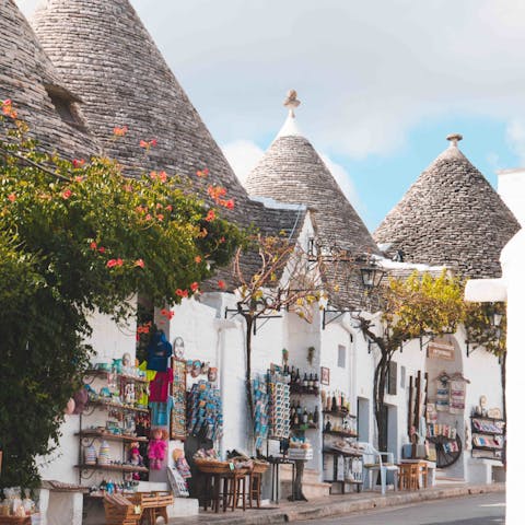 Explore Alberobello, Puglia's picture-postcard town famous for its trulli