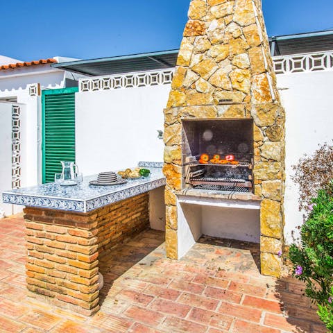 Cook something tasty using the BBQ facilities in the garden