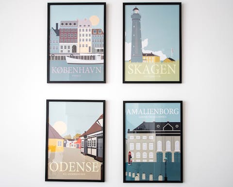 The playful retro posters of Danish attractions