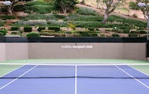 Play a few games at Malibu Racquet Club