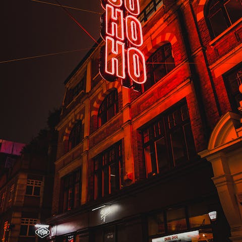 Enjoy your stay in the vibrant heart of London, with Soho right on your doorstep 