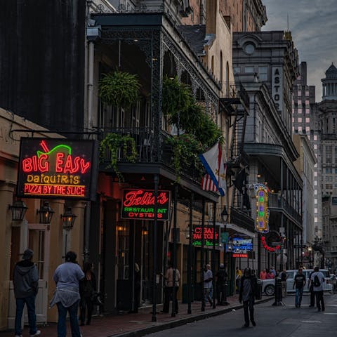 Hit the streets and head out to explore everything New Orleans has to offer