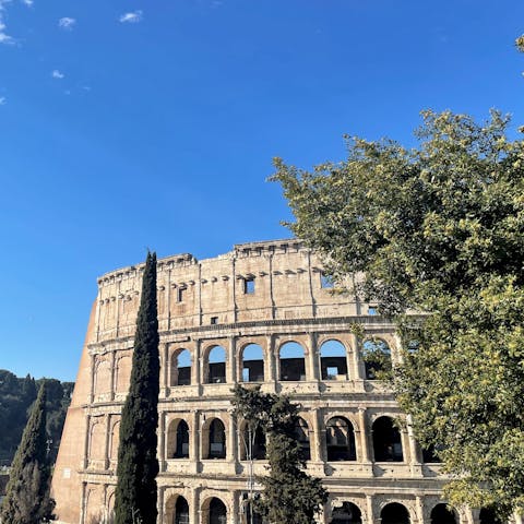 Stay in the heart of Rome, moments away from the Colosseum