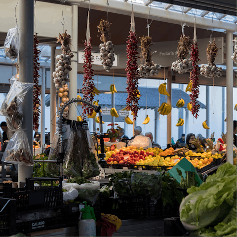 Stroll to Mercado do Bolhão for one of the best lunches in the city