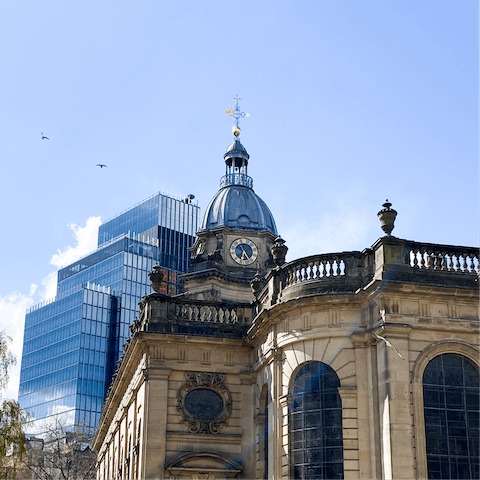 Visit the St Philip’s Cathedral in the city centre and admire the architecture 