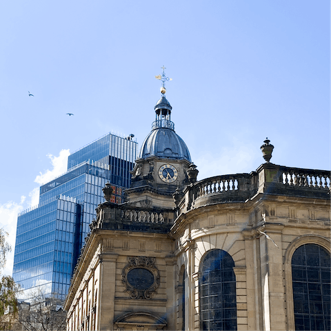 Visit the St Philip’s Cathedral in the city centre and admire the architecture