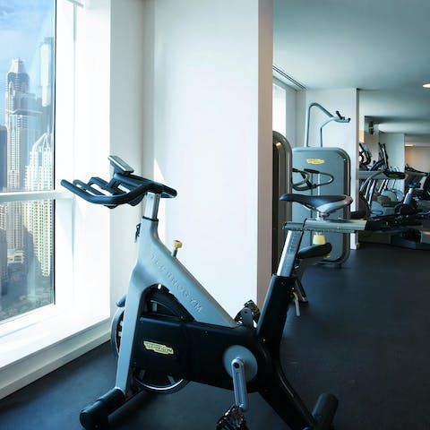 Work up a sweat with a glorious view